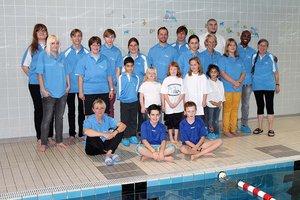 Ehrenamtlich Tätige des Schwimmvereins Möhnewelle. Integration und Inklusion werden hier vorbildlich gelebt. Foto: Schwimmverein Möhnewelle e.V.